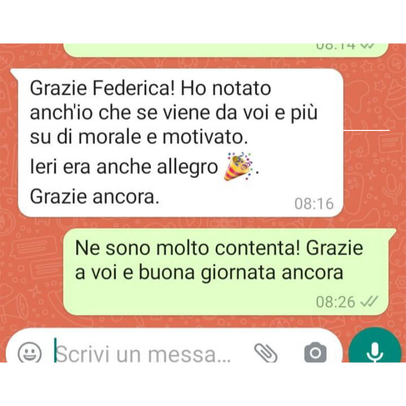 Recensione positiva a Corner4 da parte di un genitore
