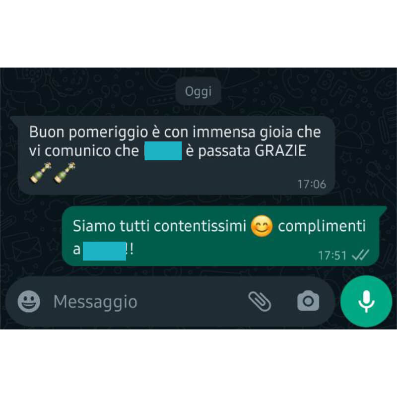 Recensione positiva a Corner4 da parte di un genitore